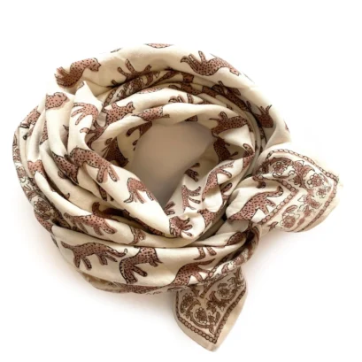 Foulard Latika Bengale Latte