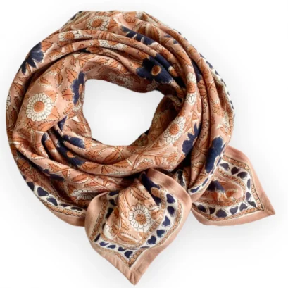 Foulard Latika Coeur Praline
