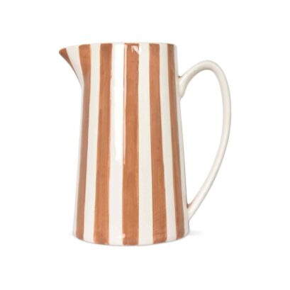 Pichet Rayures Marron
