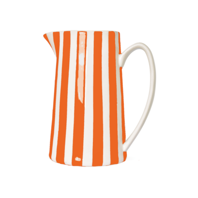 Pichet Rayures Orange