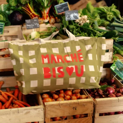 Cabas Marché Bisou