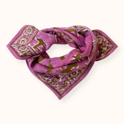 Foulard Manika Bengale Fushia