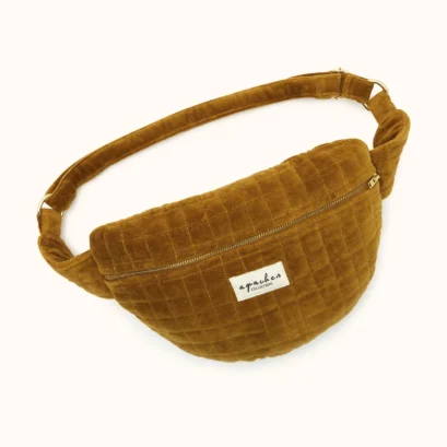 Big Sac Banane Velours Tapenade