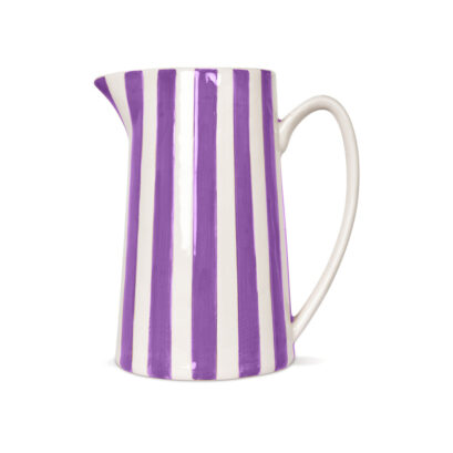 Pichet Rayures Violet