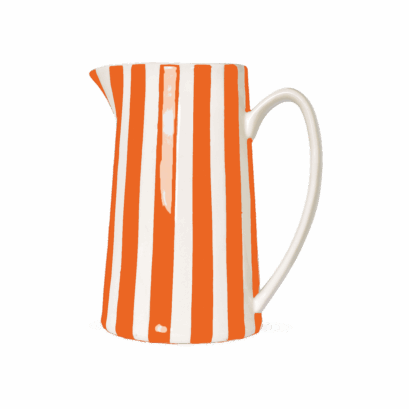 Pichet Rayures Orange