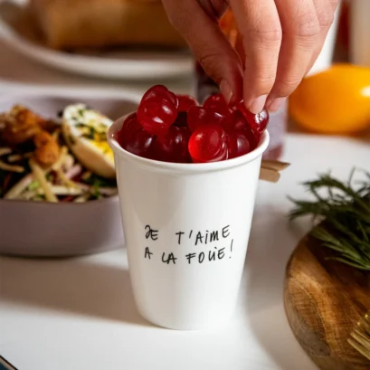 Tasse Je t'aime à la folie!