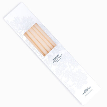 Coffret 10 Cierges Ecru