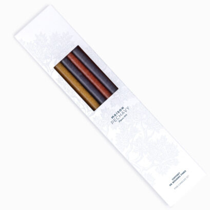 Coffret 10 Cierges Ikat Delft