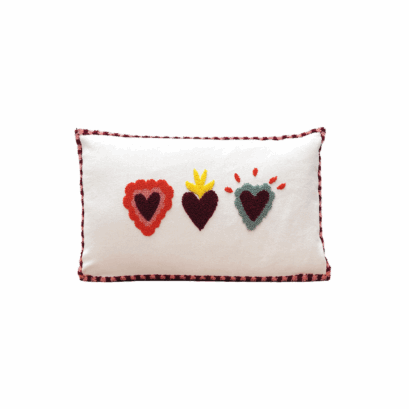 Coussin Ex-Voto Rouge