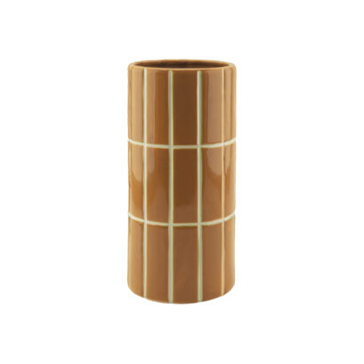 Vase Carrelage Ocre