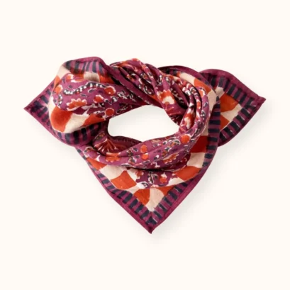 Foulard Manika Cactus Cherry