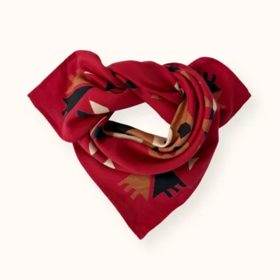 Foulard Manika Rajah Fire