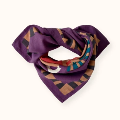 Foulard Manika Corazon Mauve