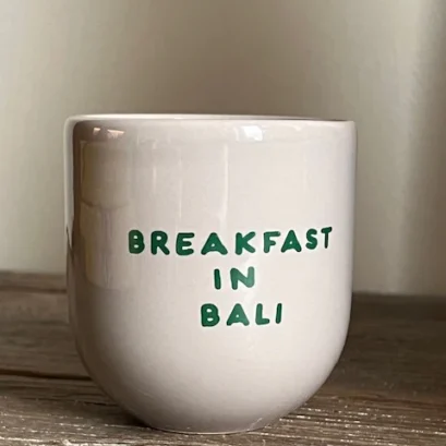 Tasse Breakfast in Bali
