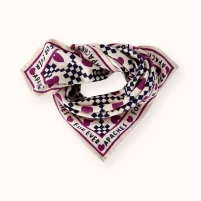 Foulard Manika Amor Macadamia