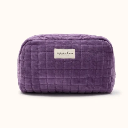 Grande Trousse Gayane Velours Mauve