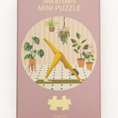 Mini Puzzle Yoga and Plants