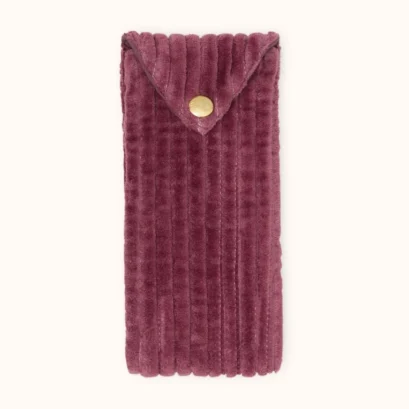 Etui Sunny Velours Côtelé Cherry