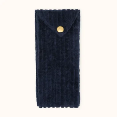 Etui Sunny Velours Côtelé Navy