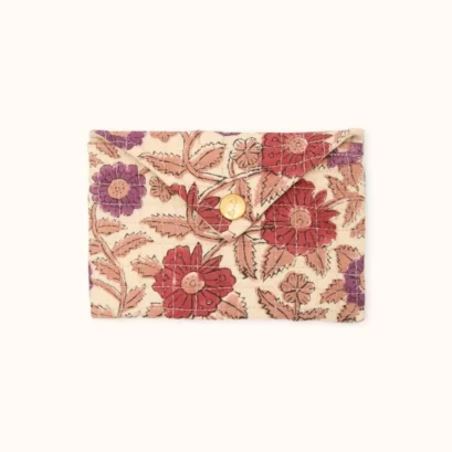 Pochette Ravi Coeur Macadamia Fire