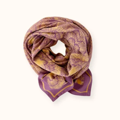 Foulard Latika Fireworks Cassis