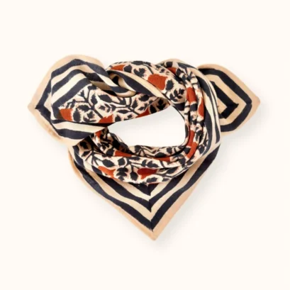 Foulard Manika Rosa Macadamia