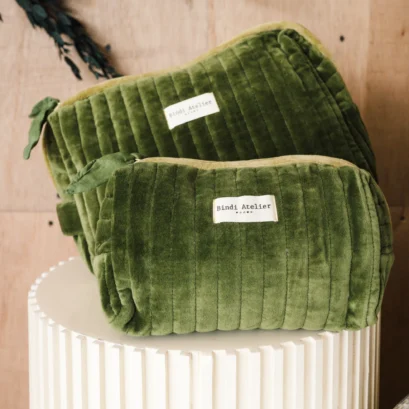 Trousse de Toilette Prisca Sauge