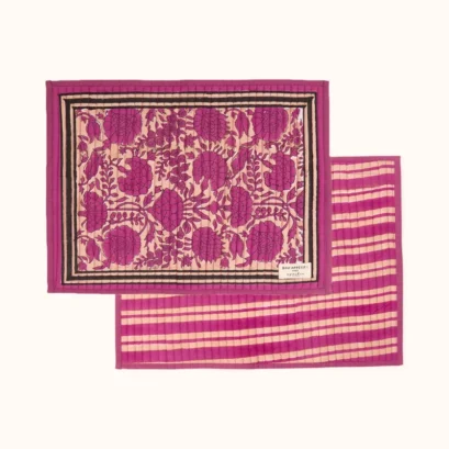 Set de Table Pallavi Fushia