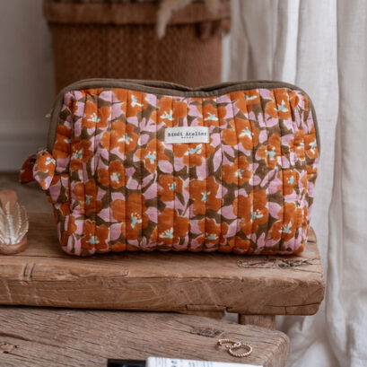 Trousse de Toilette Posy Cannelle