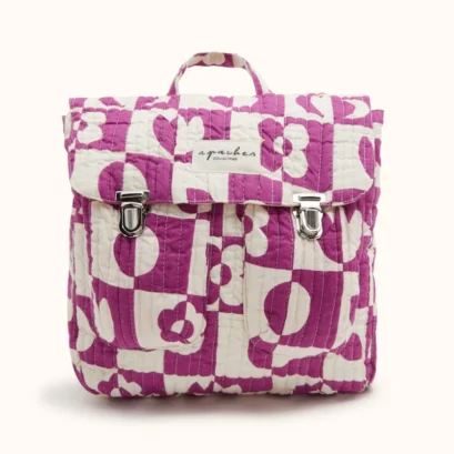 Sac à Dos Suji Damier Fushia