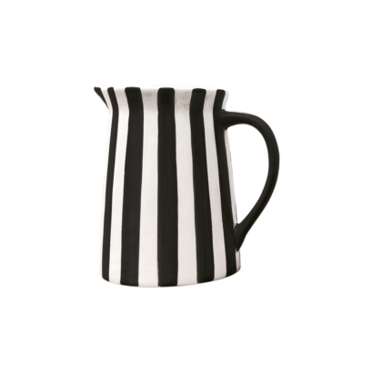 Petit Pichet Rayures Noir