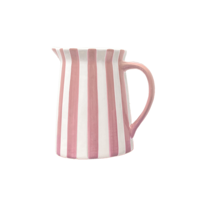 Petit Pichet Rayures Rose