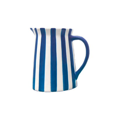 Petit Pichet Rayures Bleu