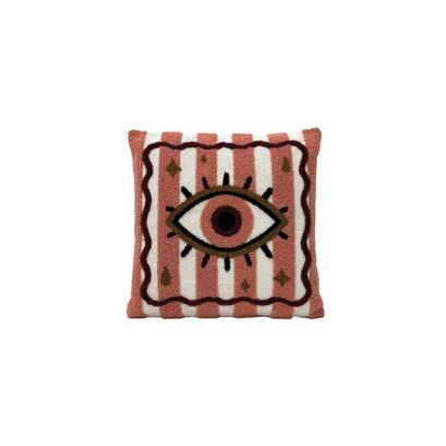 Coussin Oeil Rose