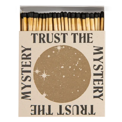 Boite Grandes Allumettes - Trust The Mystery