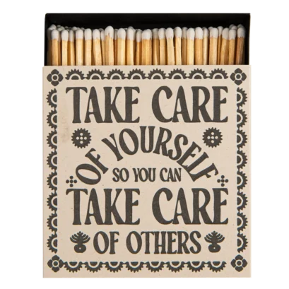 Boite Grandes Allumettes - Take Care