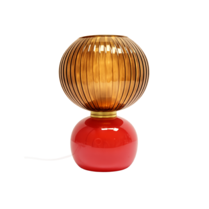 Lampe Adonis Marron Rouge