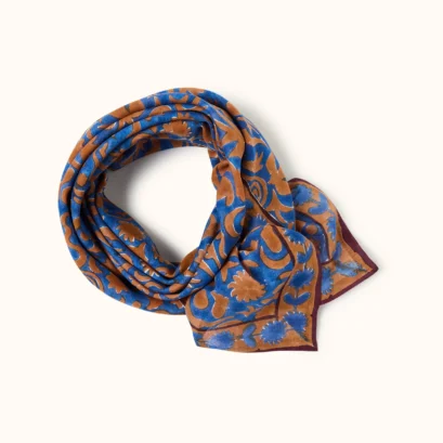 Foulard Dupatta Wesun True Blue