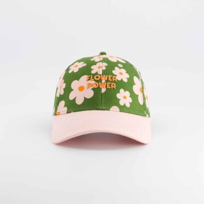 Casquette Flower Power