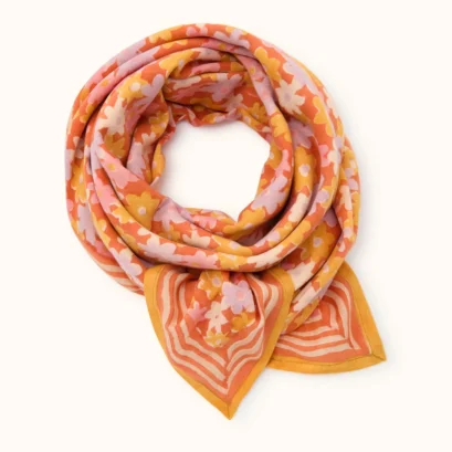 Foulard Latika Paquerette Orange