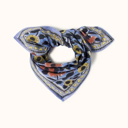 Foulard Manika Coeur Iris