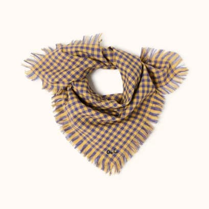 Foulard Manika Checkmate Wheat