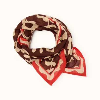 Foulard Dupatta Paola Brown
