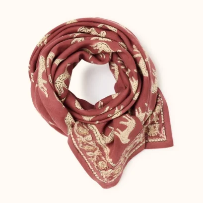 Foulard Latika Bengale Dahlia