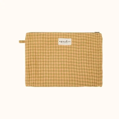 Pochette Sana Checkmate Kaki