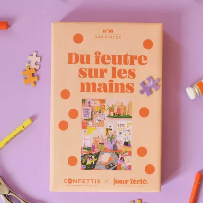 Puzzle Du Feutre Sur Les Mains - 1000 pièces