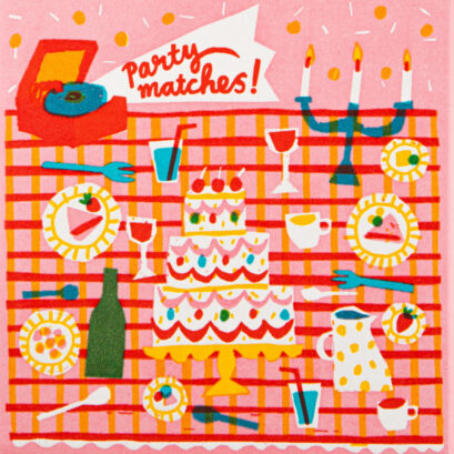 Boite Grandes Allumettes - Picnic Party
