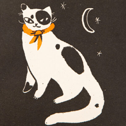 Boite Grandes Allumettes - Black Spotted Kitten