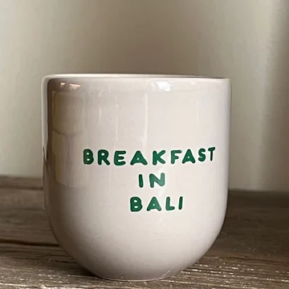 Tasse Breakfast in Bali