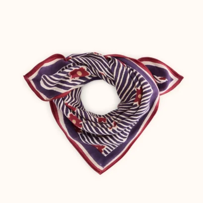 Foulard Manika Anna Groseille